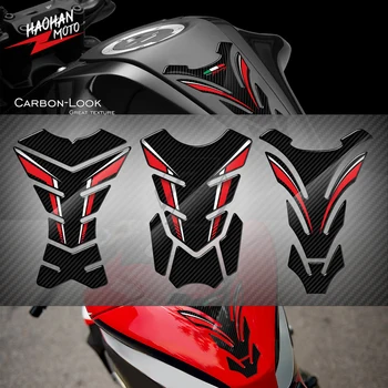 Za Yamaha YZF-R6 R6 Vse Leto 3D Carbon-videz Motocikla Tank Pad Zaščitnik Nalepka